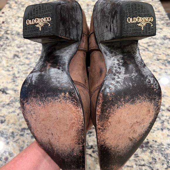 Old Gringo Mid Calf Brown Boots - Picture 6 of 6